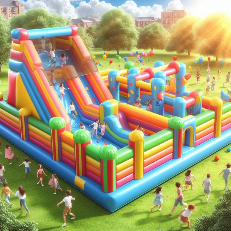 future of inflatable obstacle courses | Australian Inflatables