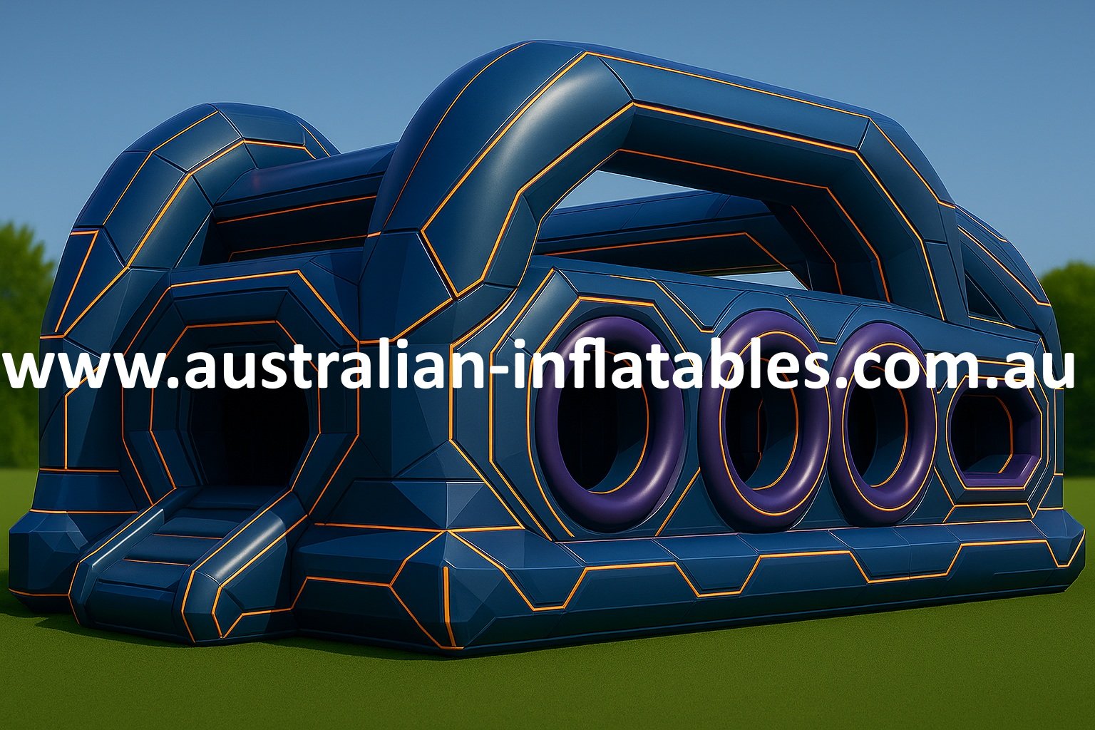 Quantum Loop Bouncy Castle | Australian Inflatables