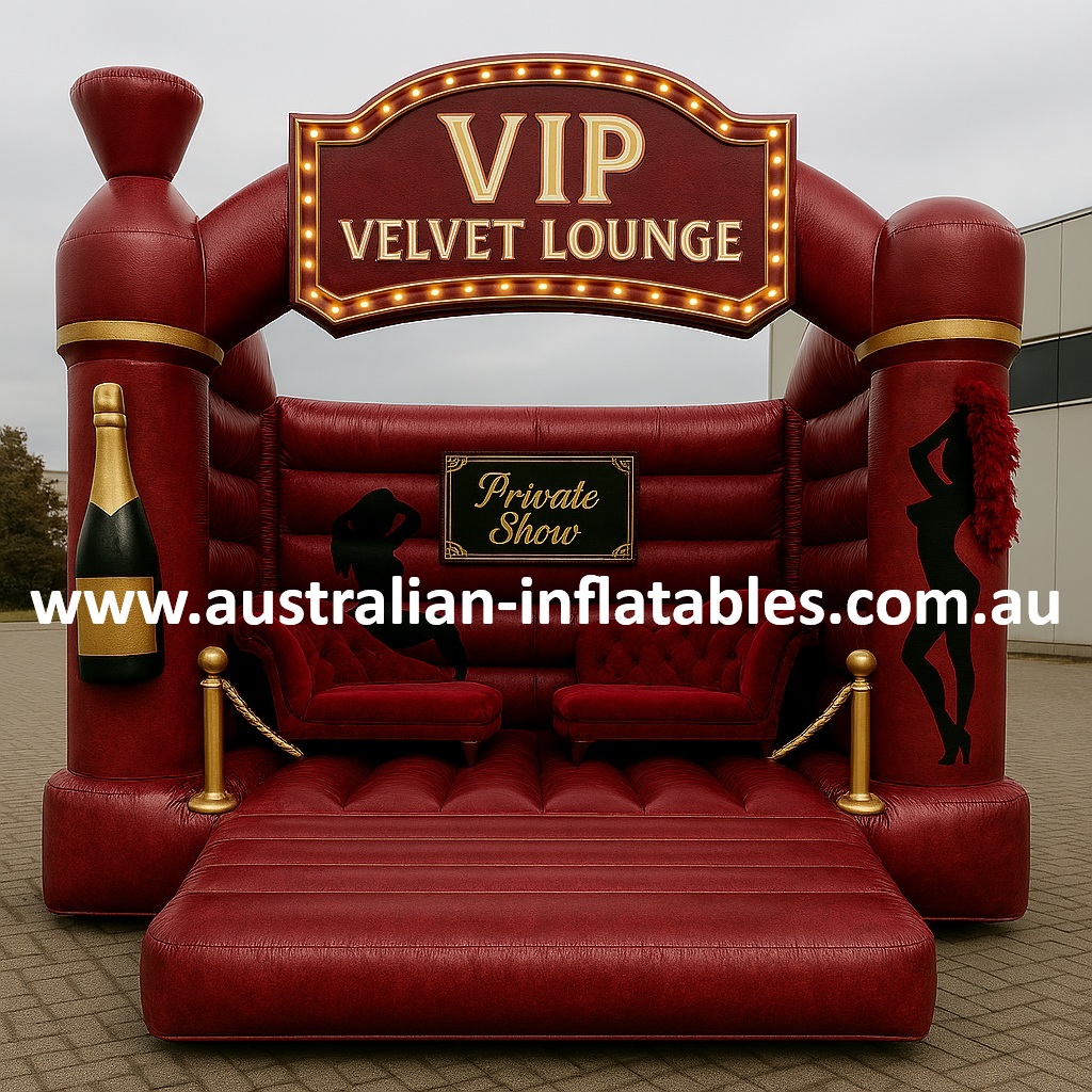 VIP Velvet Lounge Adult Jumping Castle | Australian Inflatables